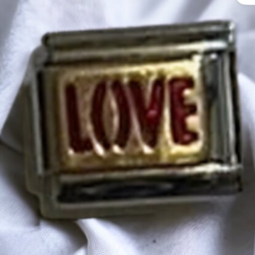 ZOPPINI (nomination) 2/$25 LOVE bracelet link